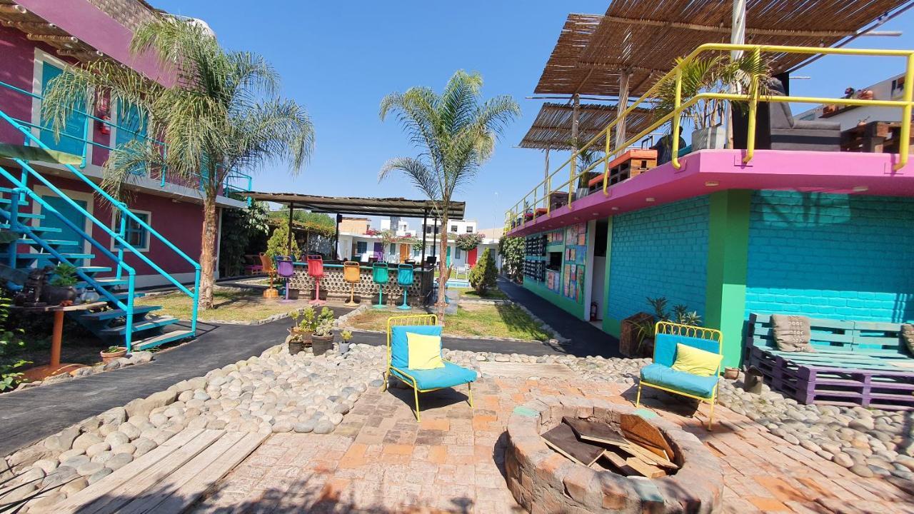 The Upcycled Hostel Huacachina Ica Esterno foto