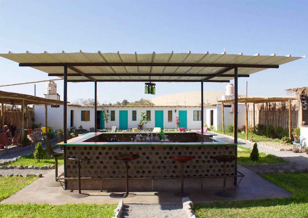 The Upcycled Hostel Huacachina Ica Esterno foto