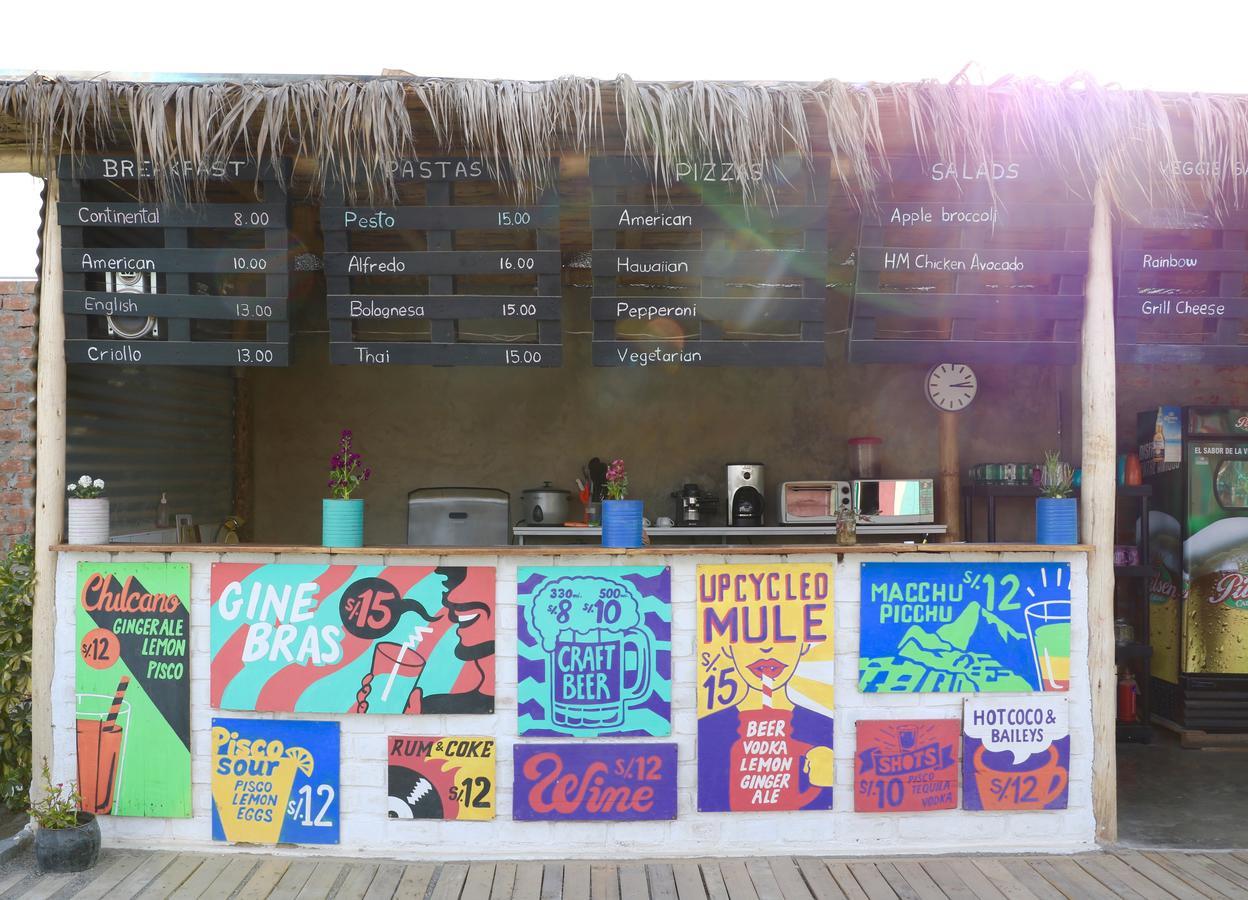 The Upcycled Hostel Huacachina Ica Esterno foto