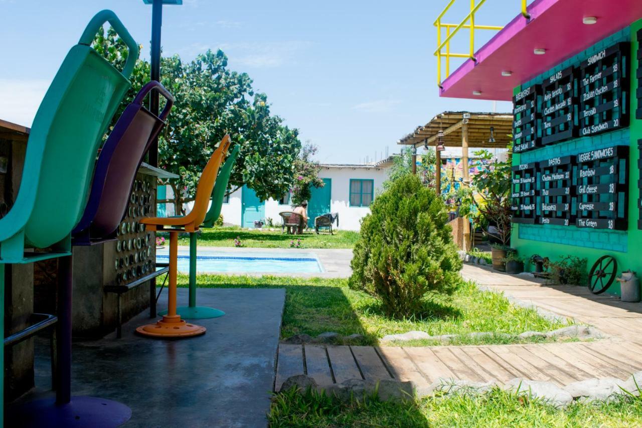 The Upcycled Hostel Huacachina Ica Esterno foto