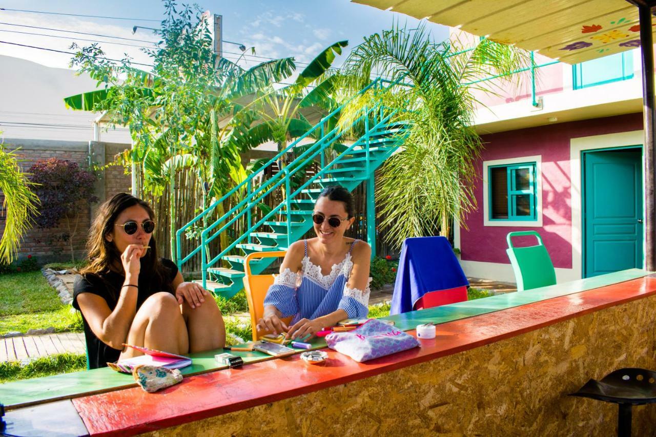 The Upcycled Hostel Huacachina Ica Esterno foto