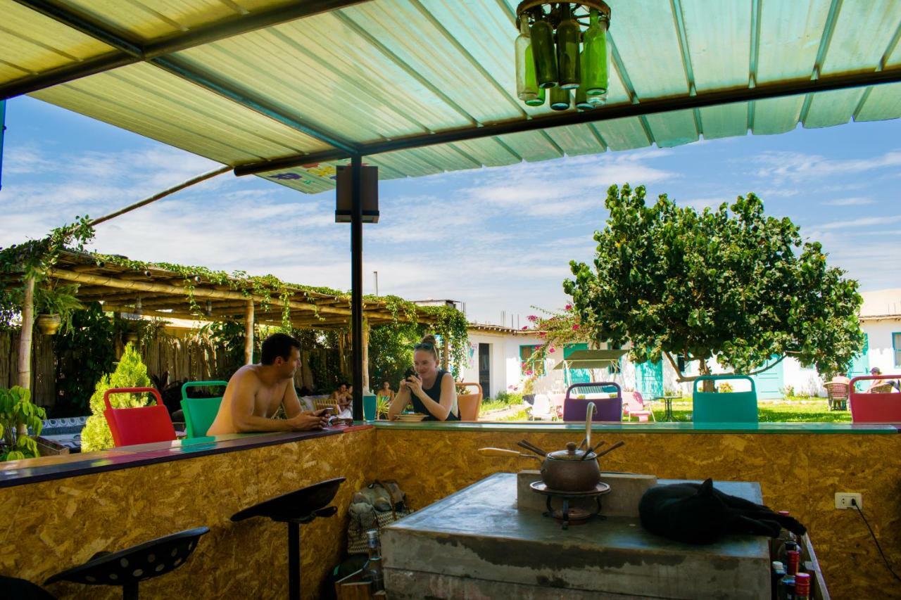 The Upcycled Hostel Huacachina Ica Esterno foto