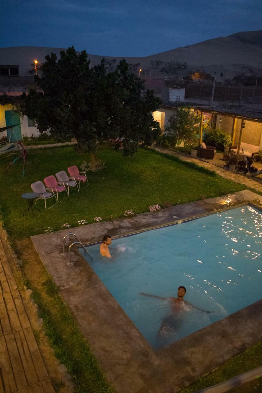 The Upcycled Hostel Huacachina Ica Esterno foto